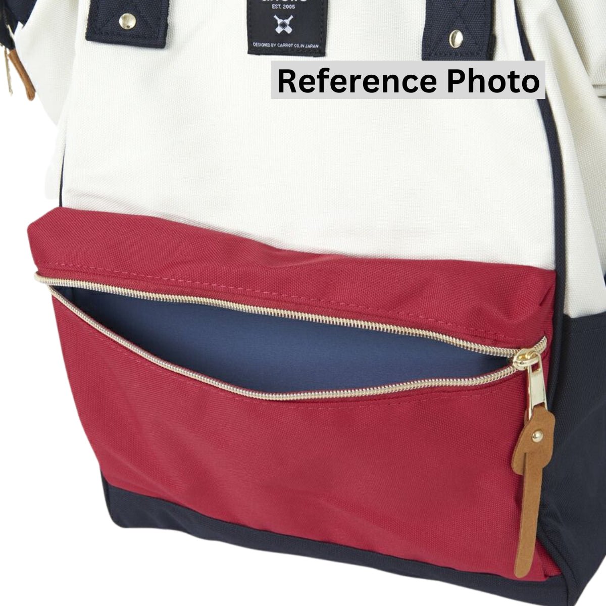 Anello Cross Bottle Backpack Regular in Navy - Getoutside Shoes
