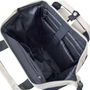 Anello Cross Bottle Backpack Regular in White Black - Getoutside Shoes