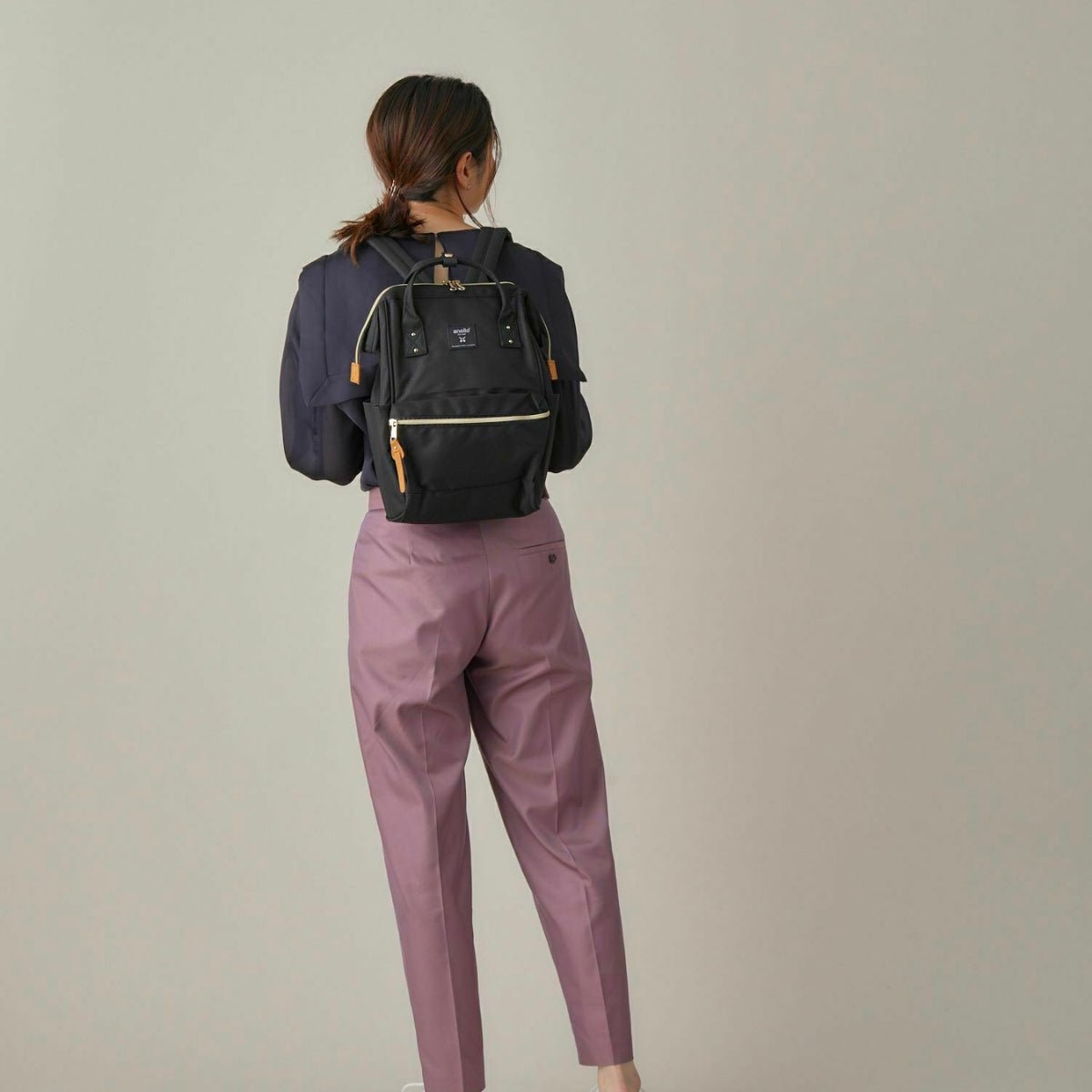 anello backpack mini Japan Unisex SMALL BLACK Rucksack Waterproof Canvas Campus Bag: Buy Online at Best Price in UAE Signature backpack model with hinge clasp opening Anello Backpack Mini | TikTok