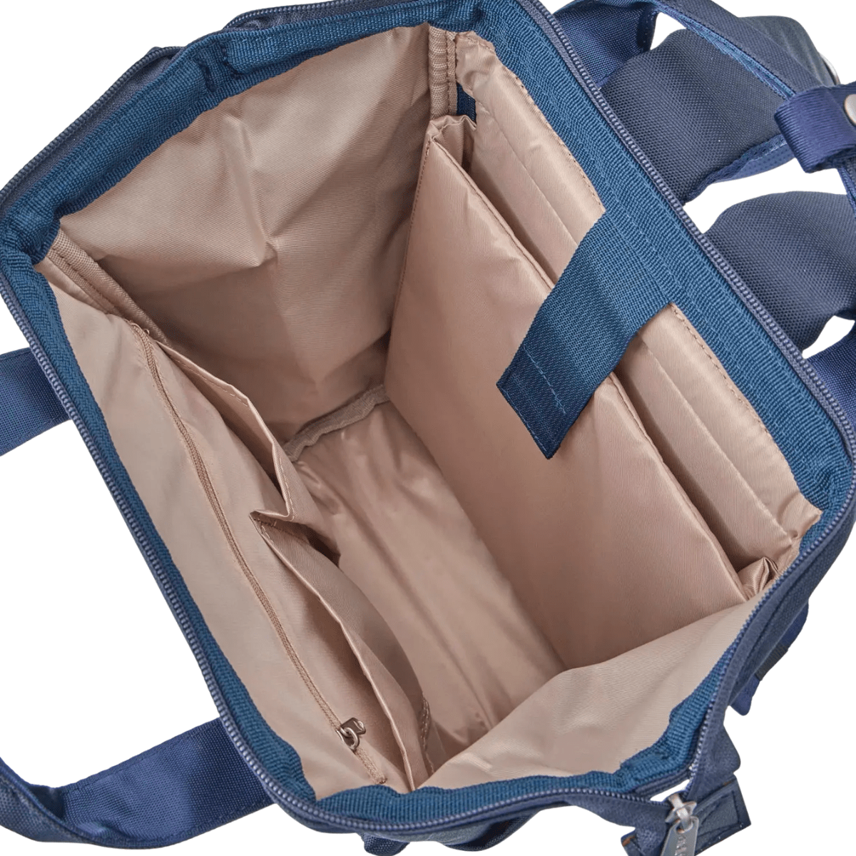 Anello Cross Bottle Backpack Small in Navy - Getoutside Shoes