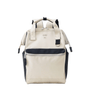 Anello Cross Bottle Backpack Small in White Black - Getoutside Shoes