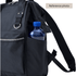 Anello Cross Bottle Backpack Small in White Black - Getoutside Shoes