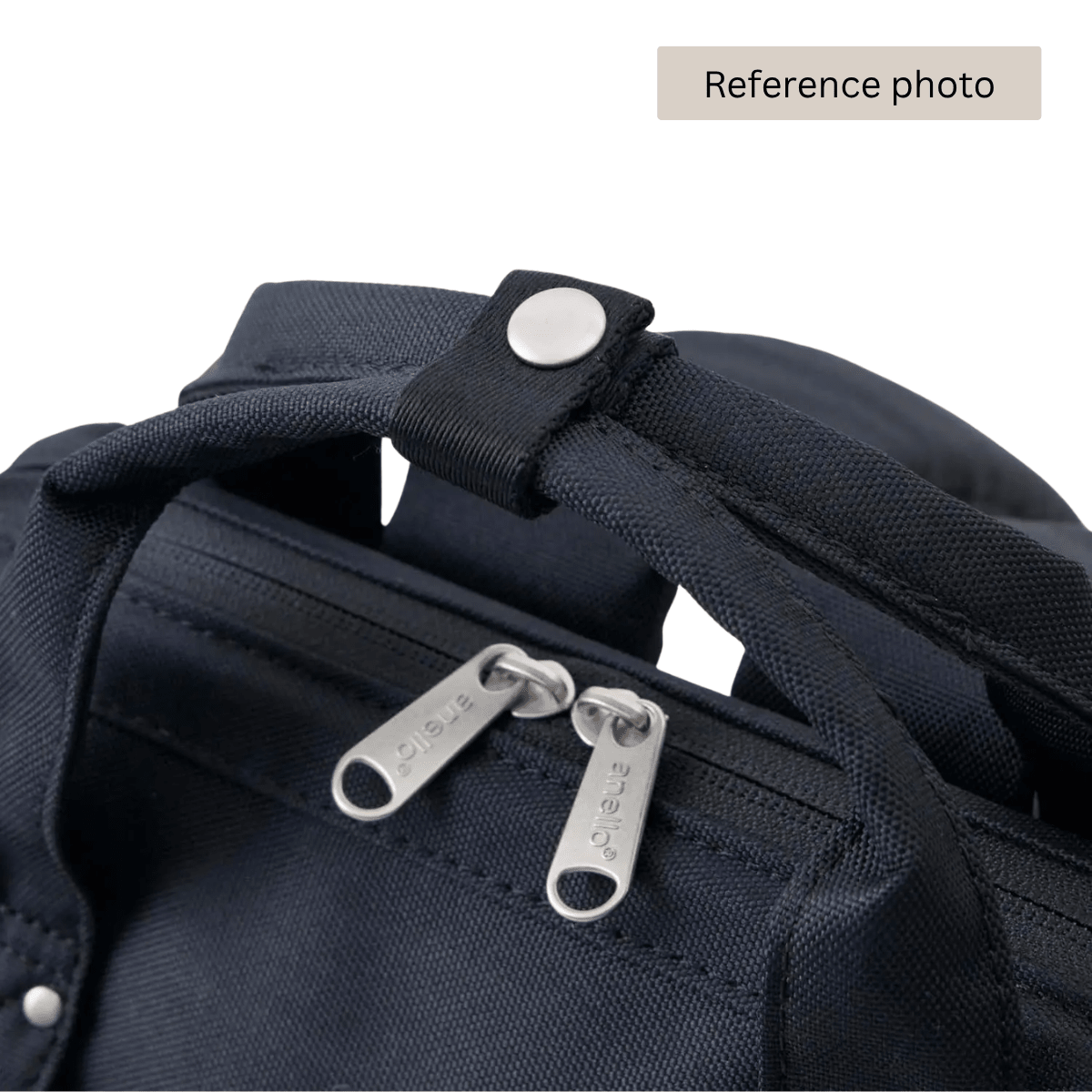 Anello Cross Bottle Backpack Small in White Black - Getoutside Shoes