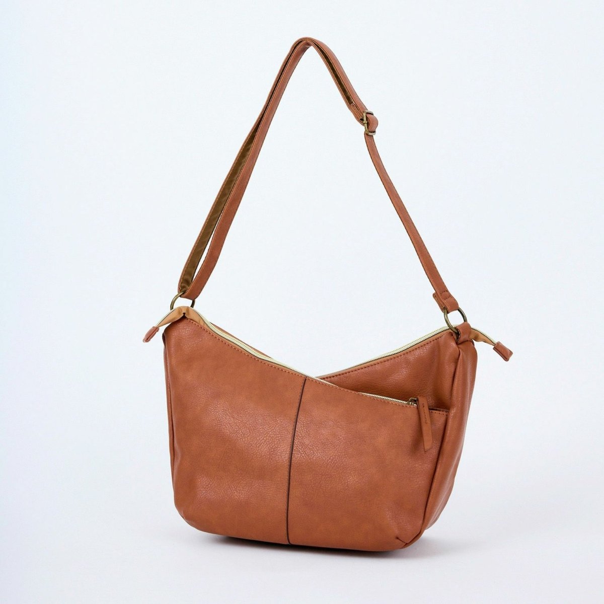 Anello Legato 3M Shoulder Bag in Camel - Getoutside Shoes