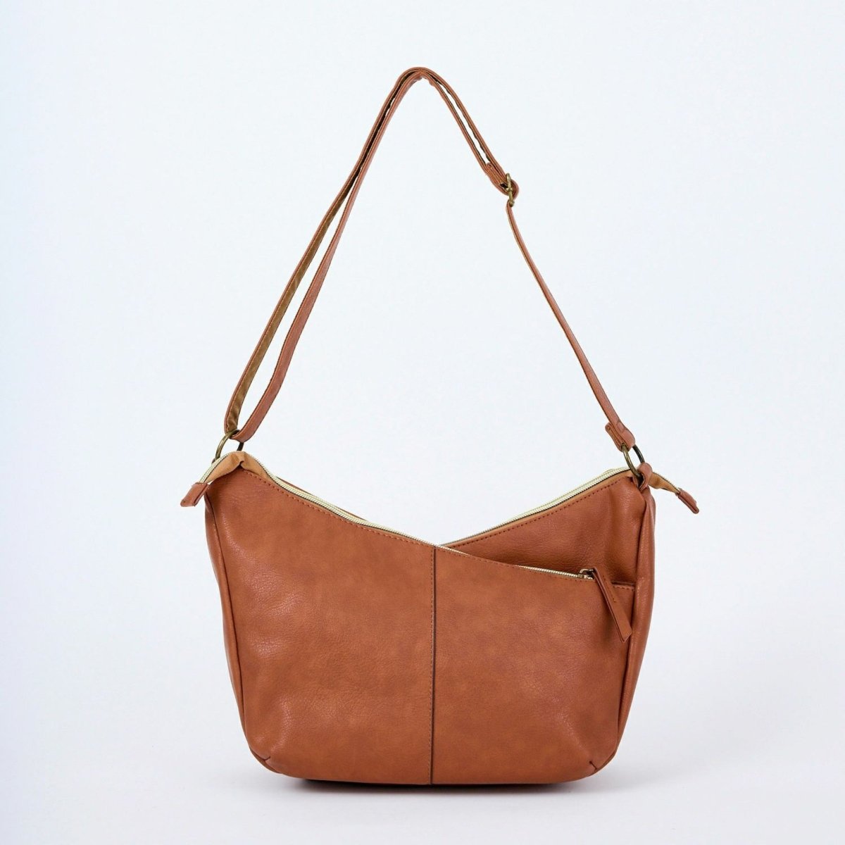 Anello Legato 3M Shoulder Bag in Camel - Getoutside Shoes