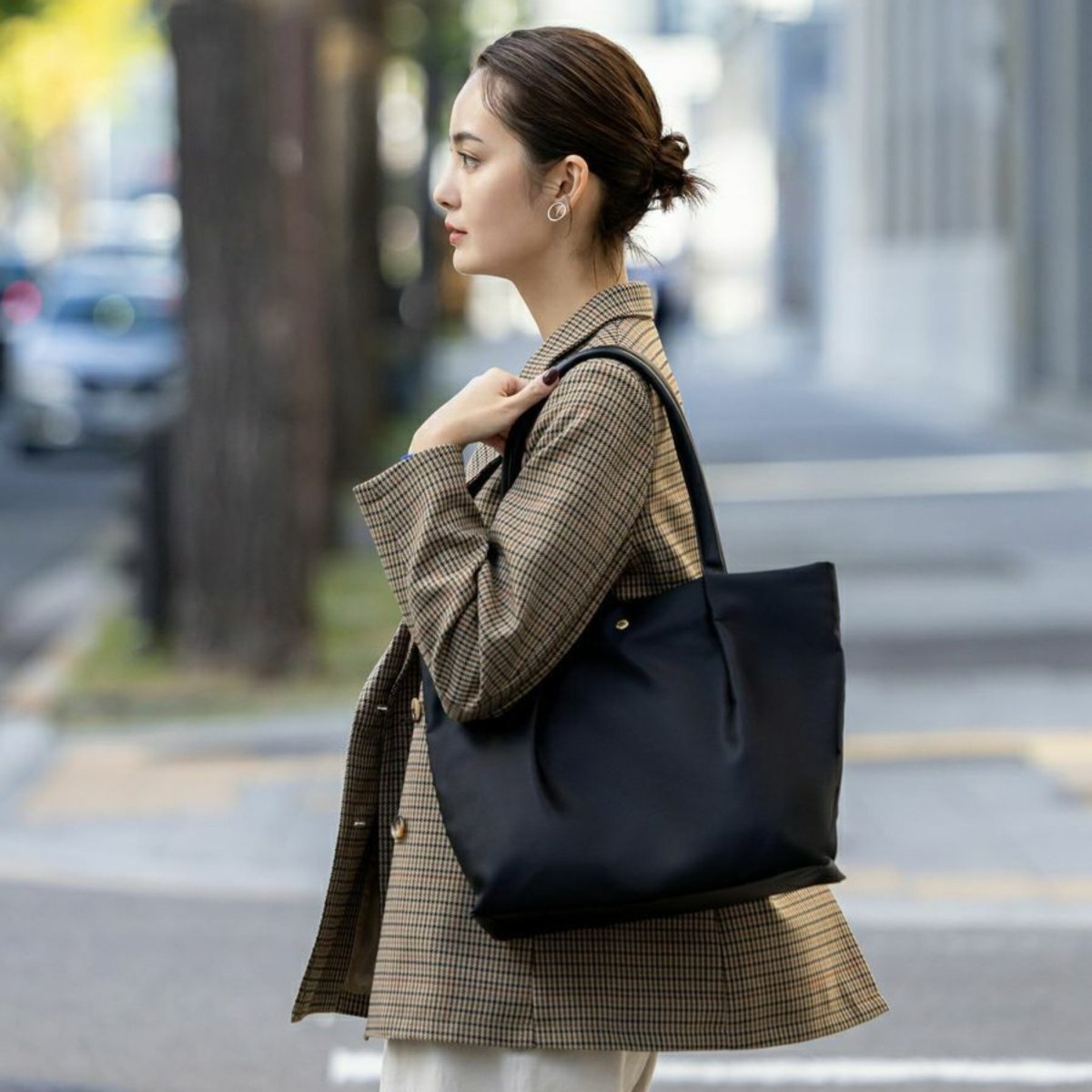 Anello Legato EOS Tote Bag in Black - Getoutside Shoes