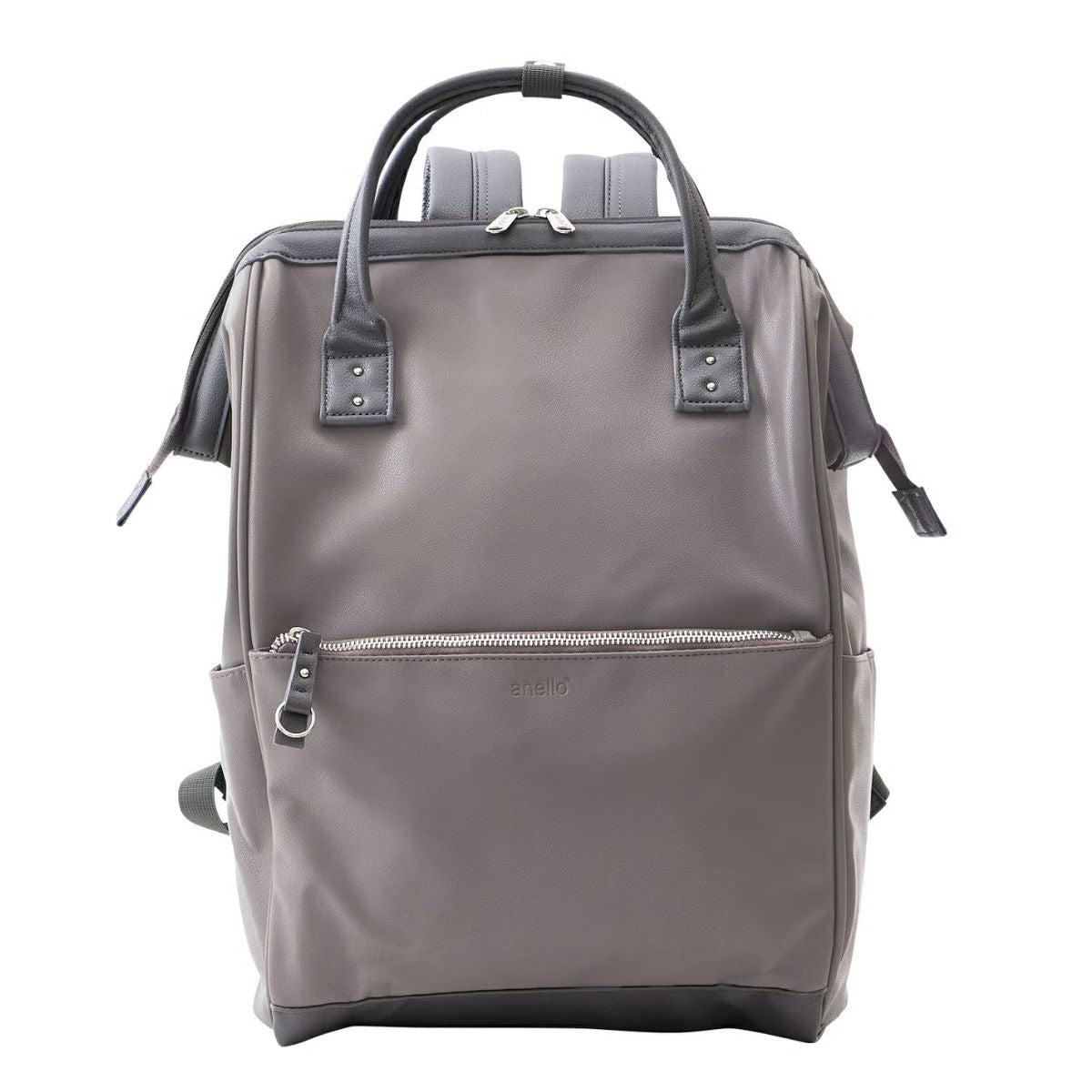 Anello Re:Retro Clasp Backpack Large in Grey - Getoutside Shoes