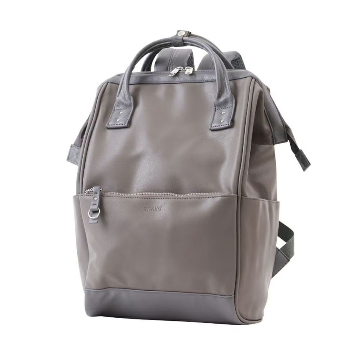 Anello Re:Retro Clasp Backpack Regular in Grey - Getoutside Shoes