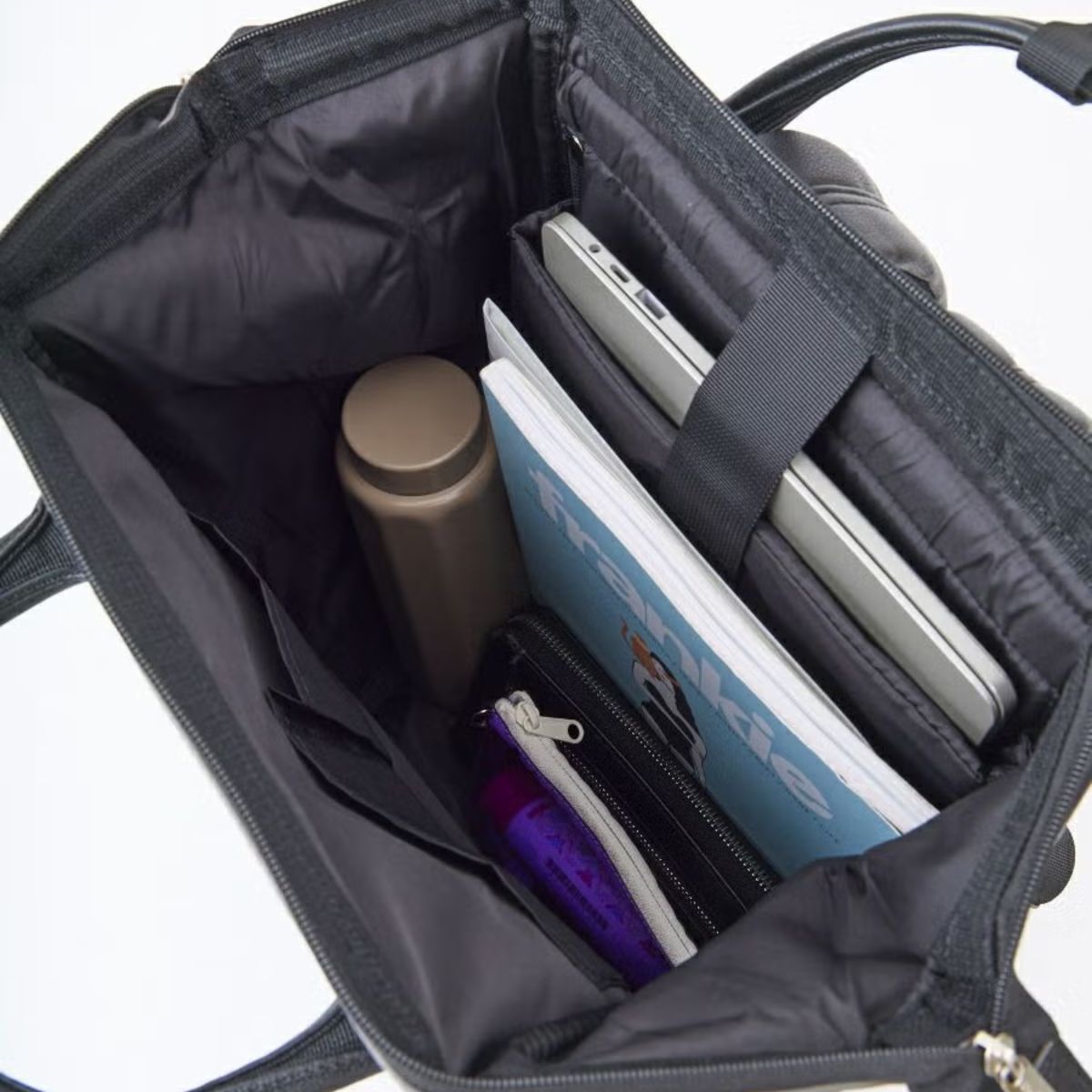 Anello Re:Retro Clasp Backpack Regular in Navy - Getoutside Shoes