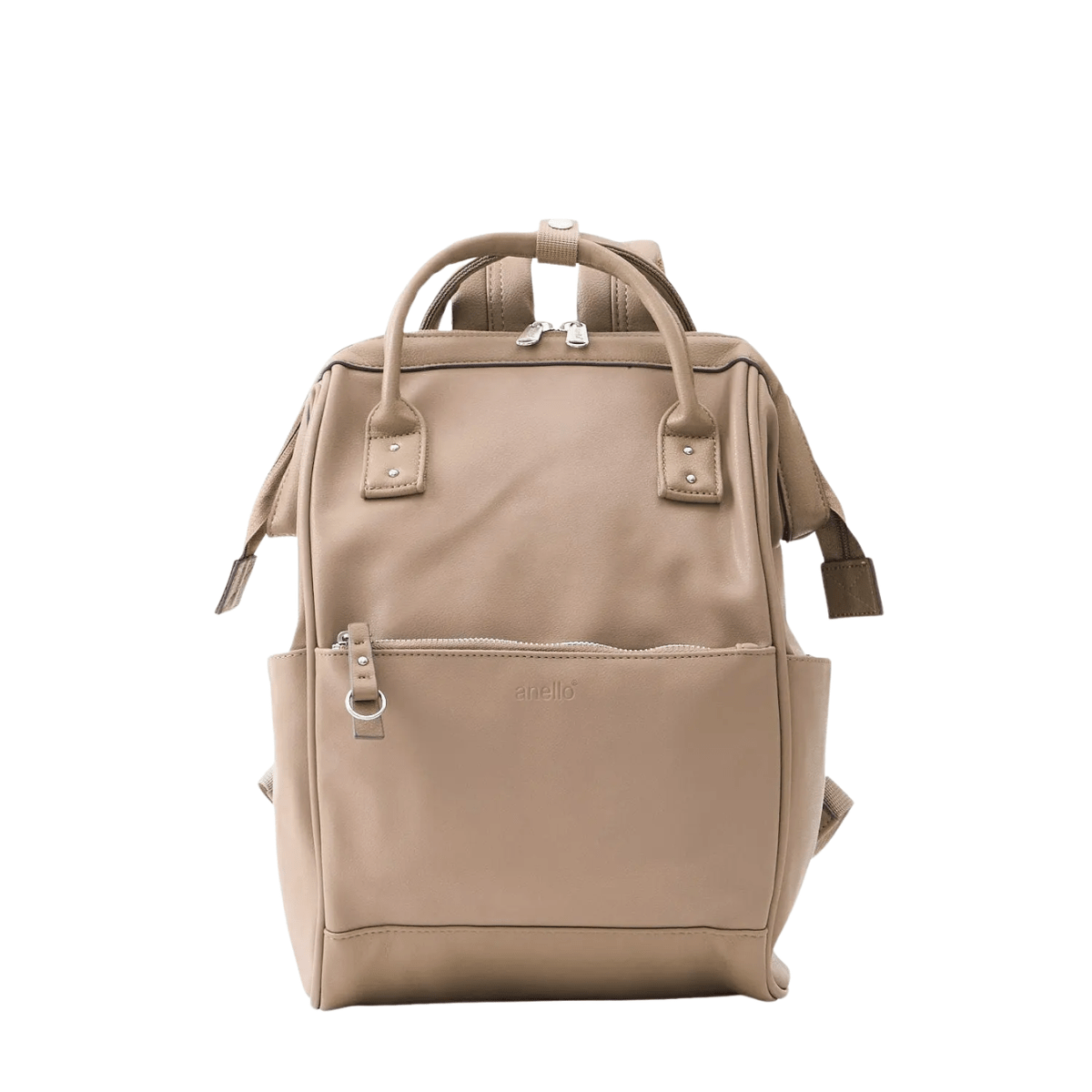 Anello Re:Retro Clasp Backpack Small in Grey Beige - Getoutside Shoes