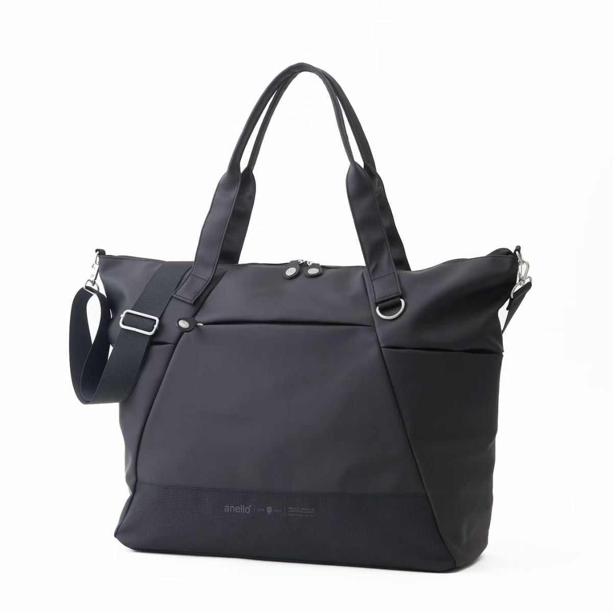 Anello Seek 2 - Way Tote Bag in Black - Getoutside Shoes