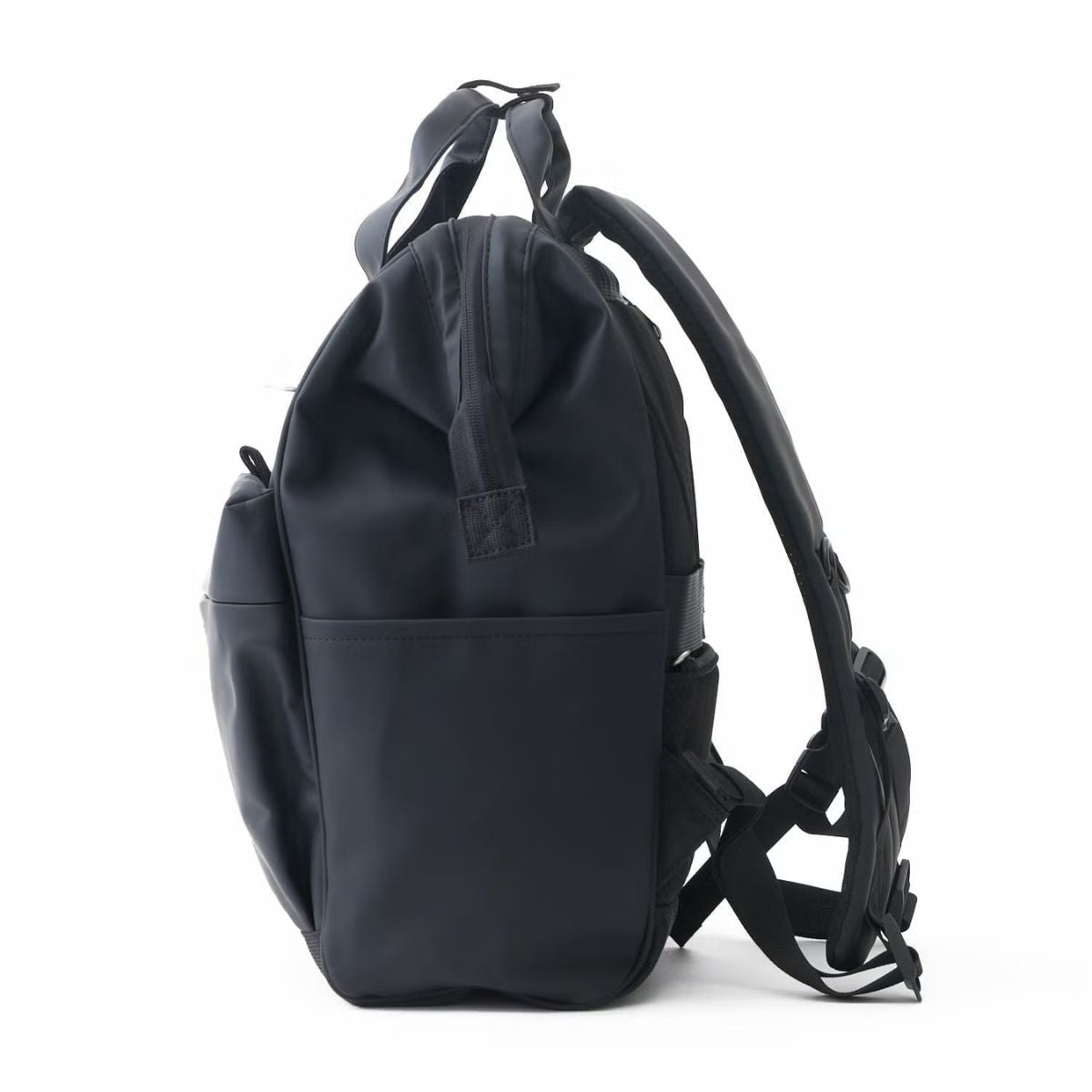 Anello Seek Clasp Backpack Large in Black - Getoutside Shoes