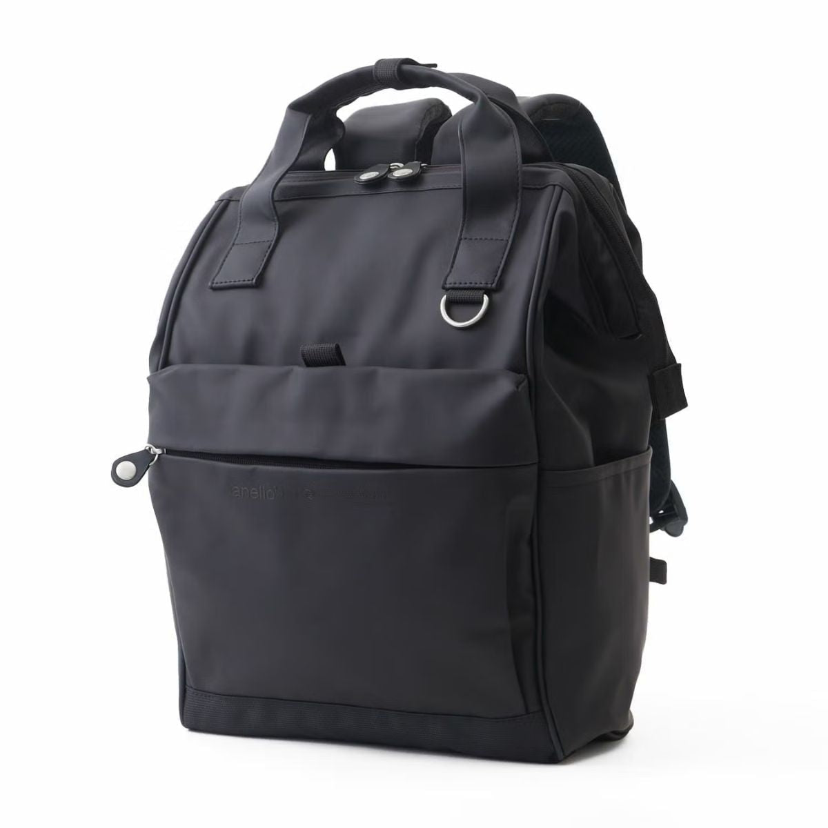 anello leather backpack large size Grande SPS GUB3014Z with Clasp, Small, A4 Base, Water Repellent, Multi-Storage, Black : Clothing, Shoes & Jewelry Anello Japanese Backpacks Getoutside