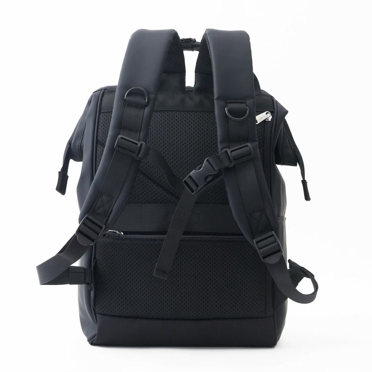 Anello Seek Clasp Backpack Large in Black - Getoutside Shoes