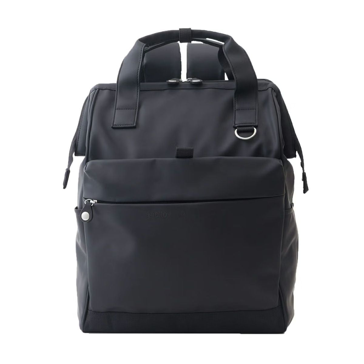 Anello Seek Clasp Backpack Regular in Black - Getoutside Shoes
