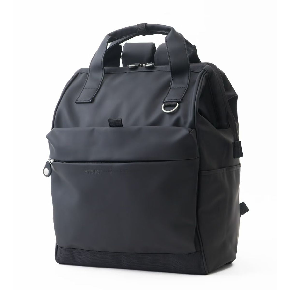 Anello Seek Clasp Backpack Regular in Grey Beige - Getoutside Shoes