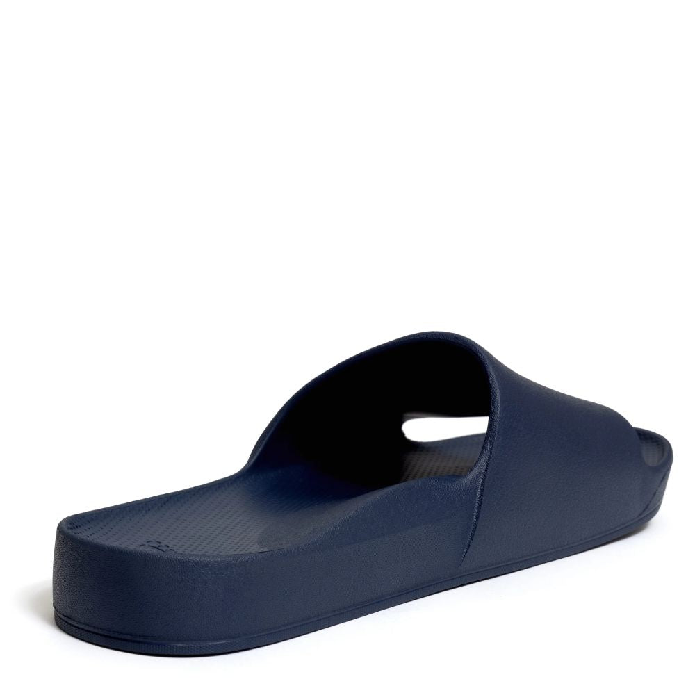 Archies Arch Support Slides in Navy