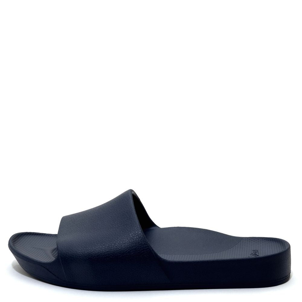 Archies Arch Support Slides in Navy