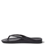 Archies Arch Support Flip Flops in Black - Getoutside Shoes