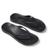 Archies Arch Support Flip Flops in Black - Getoutside Shoes