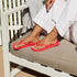 Archies Arch Support Flip Flops in Coral - Getoutside Shoes