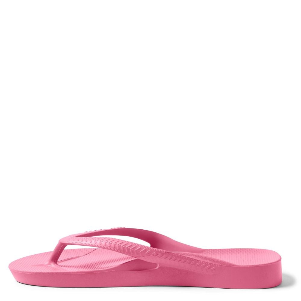 Archies Arch Support Flip Flops in Hot Pink - Getoutside Shoes