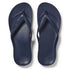 Archies Arch Support Flip Flops in Navy - Getoutside Shoes