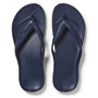 Archies Arch Support Flip Flops in Navy - Getoutside Shoes