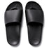 Archies Arch Support Slides in Black - Getoutside Shoes