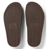 Archies Arch Support Slides in Brown - Getoutside Shoes