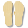 Archies Women's Arch Support Flip Flops in Lemon - Getoutside Shoes