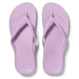 Archies Women's Arch Support Flip Flops in Lilac - Getoutside Shoes
