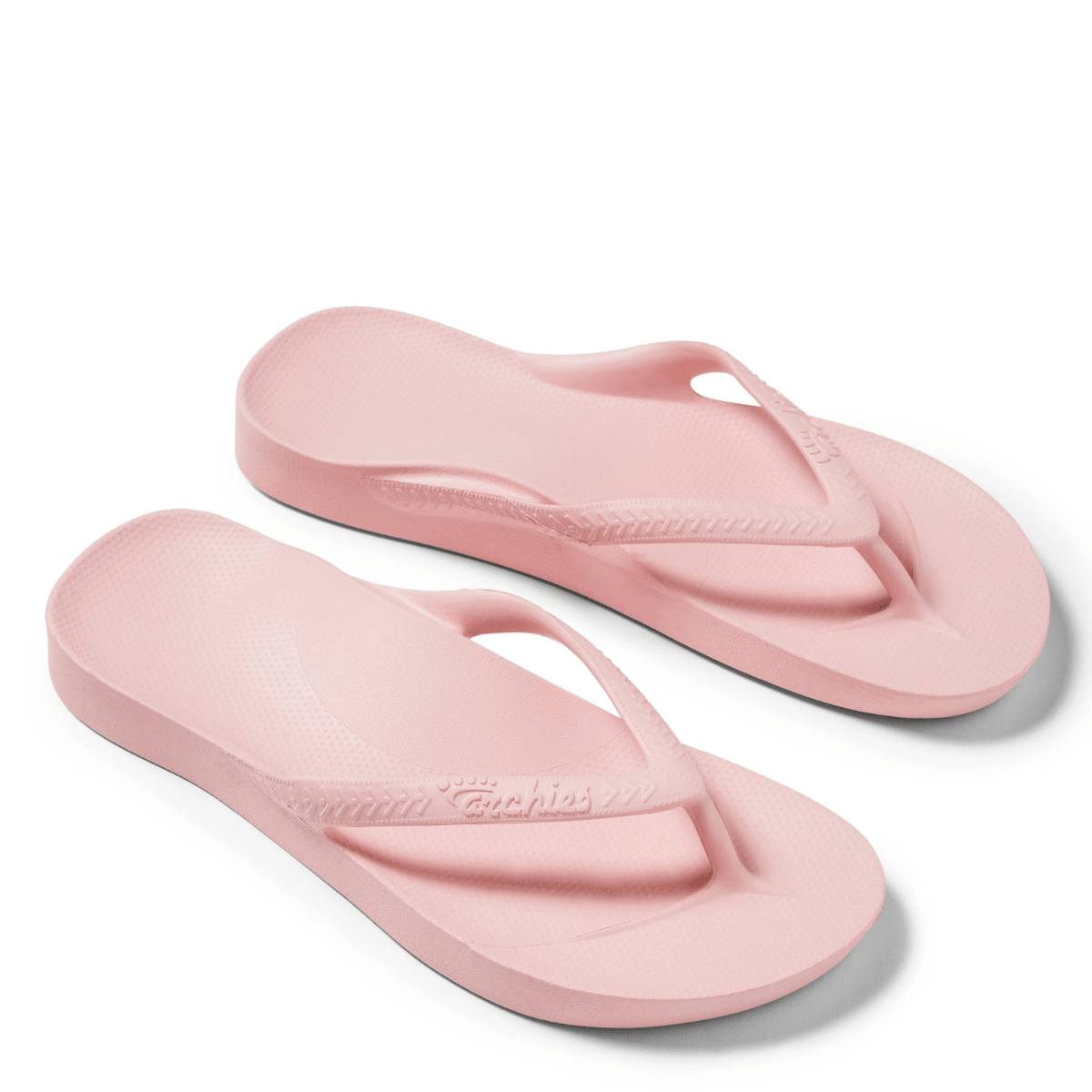 Archies Women's Arch Support Flip Flops in Pink - Getoutside Shoes