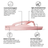 Archies Women's Arch Support Flip Flops in Pink - Getoutside Shoes