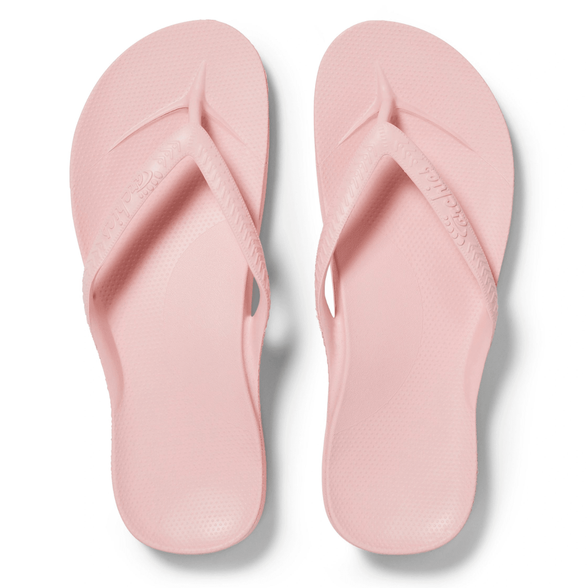 Archies Women's Arch Support Flip Flops in Pink - Getoutside Shoes