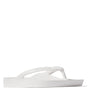 Archies Women's Arch Support Flip Flops in White - Getoutside Shoes