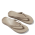 Archies Women's Crystal Arch Support Flip Flops in Taupe - Getoutside Shoes