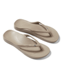Archies Women's Crystal Arch Support Flip Flops in Taupe - Getoutside Shoes