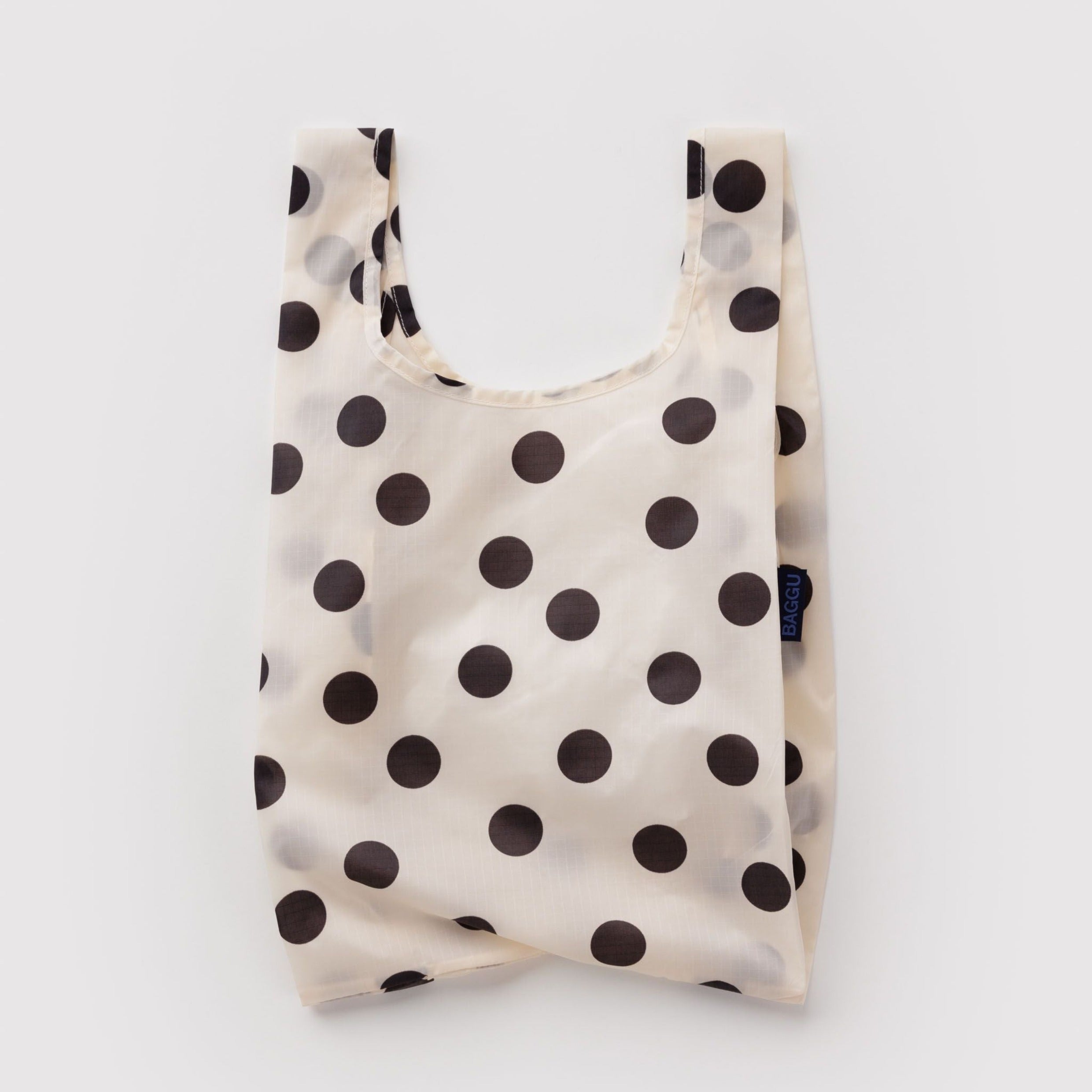 Baggu Baby Baggu in  Cream and Black Polka Dot