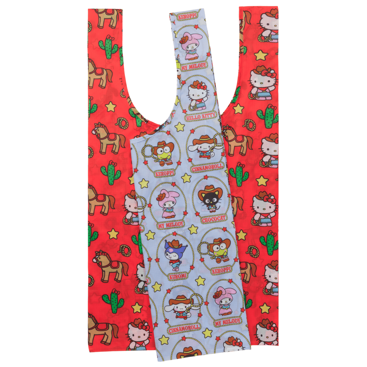 Baggu 3D Zip Set in Hello Kitty & Friends Western - Getoutside Shoes