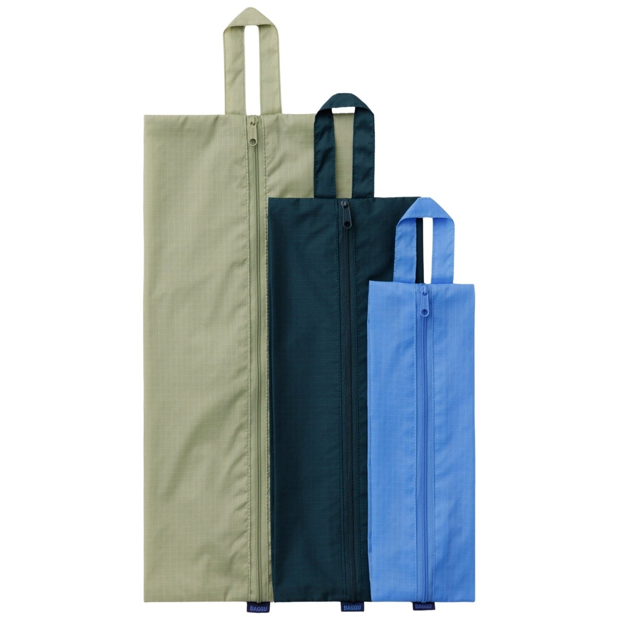 Baggu 3D Zip Set in Lagoon Mix - Getoutside Shoes