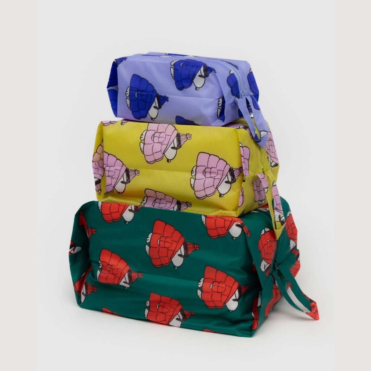 Baggu 3D Zip Set in Puffer Snoopy - Getoutside Shoes