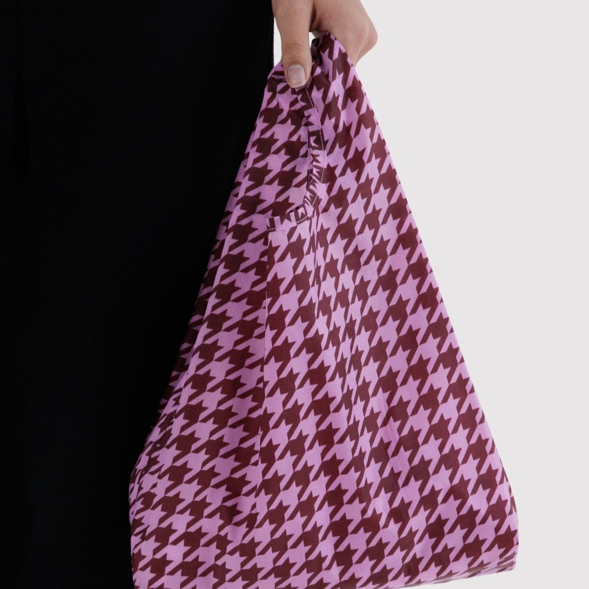 Baggu Baby Baggu in Pink Houndstooth - Getoutside Shoes
