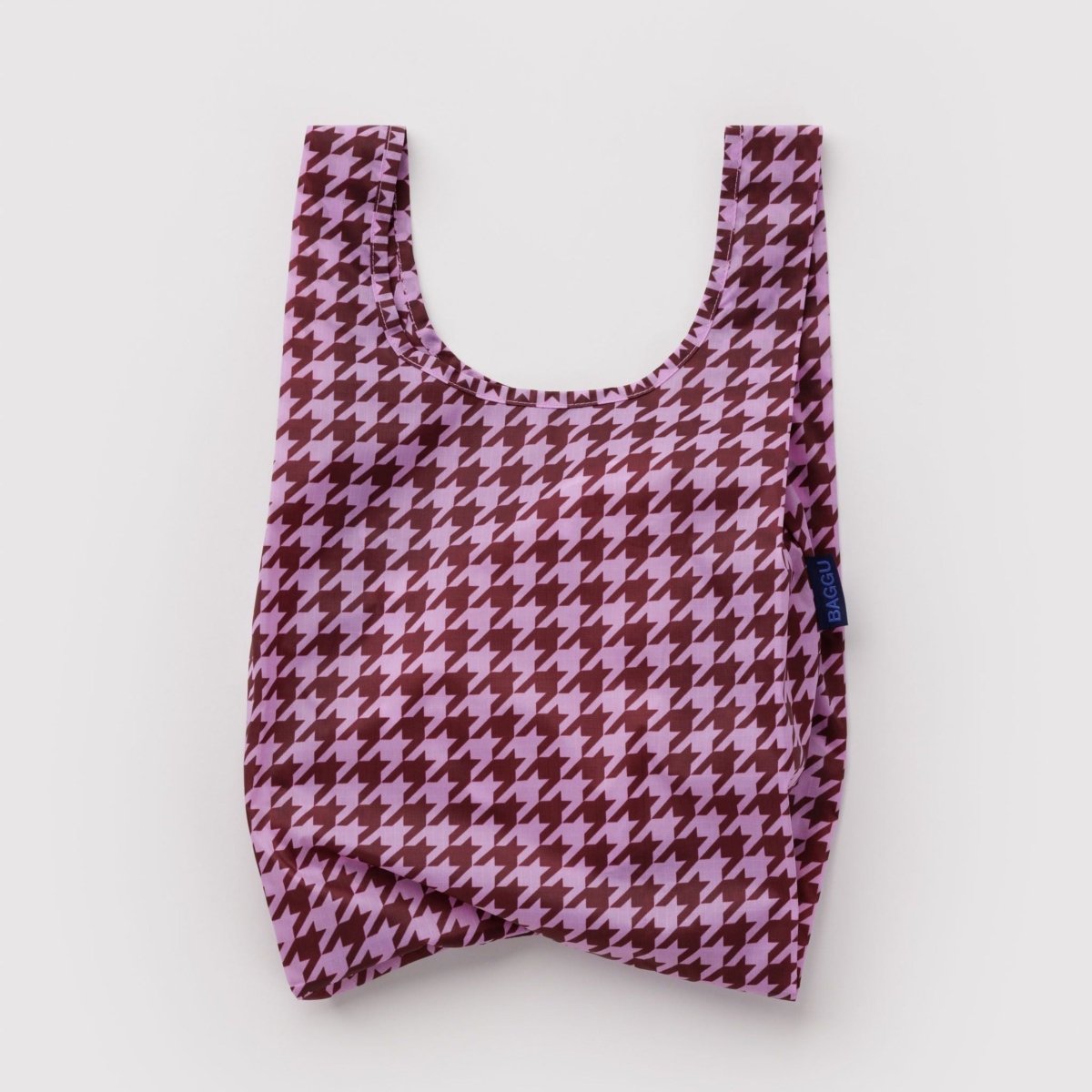 Baggu Baby Baggu in Pink Houndstooth - Getoutside Shoes