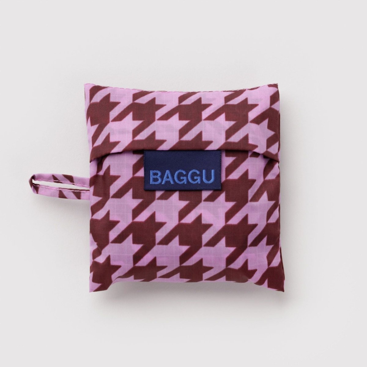 Baggu Baby Baggu in Pink Houndstooth - Getoutside Shoes