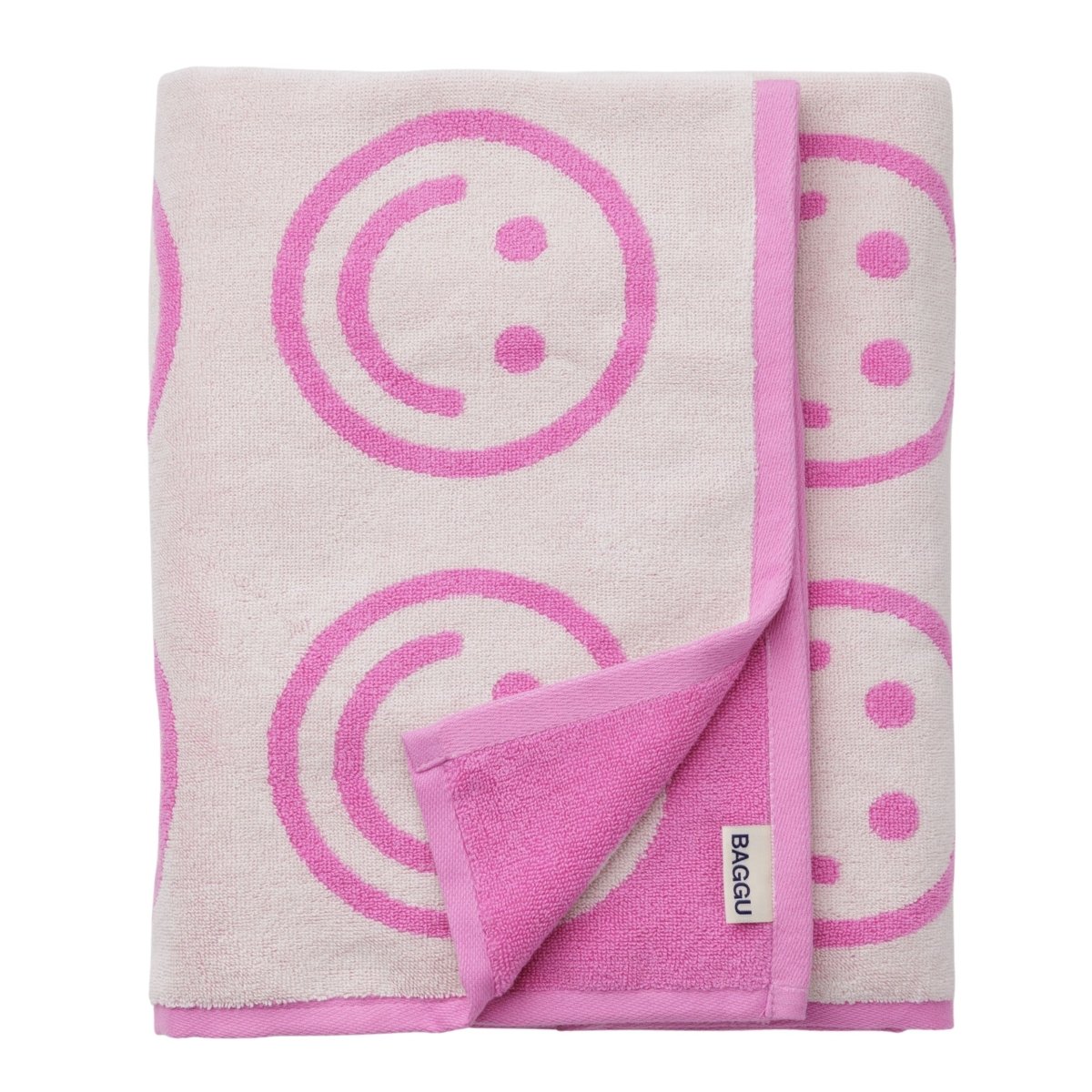 Baggu Bath Towel in Happy Pink - Getoutside Shoes