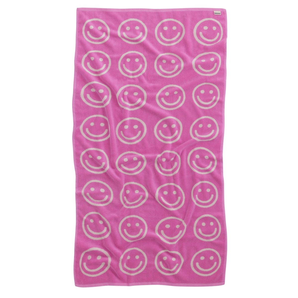 Baggu Bath Towel in Happy Pink - Getoutside Shoes