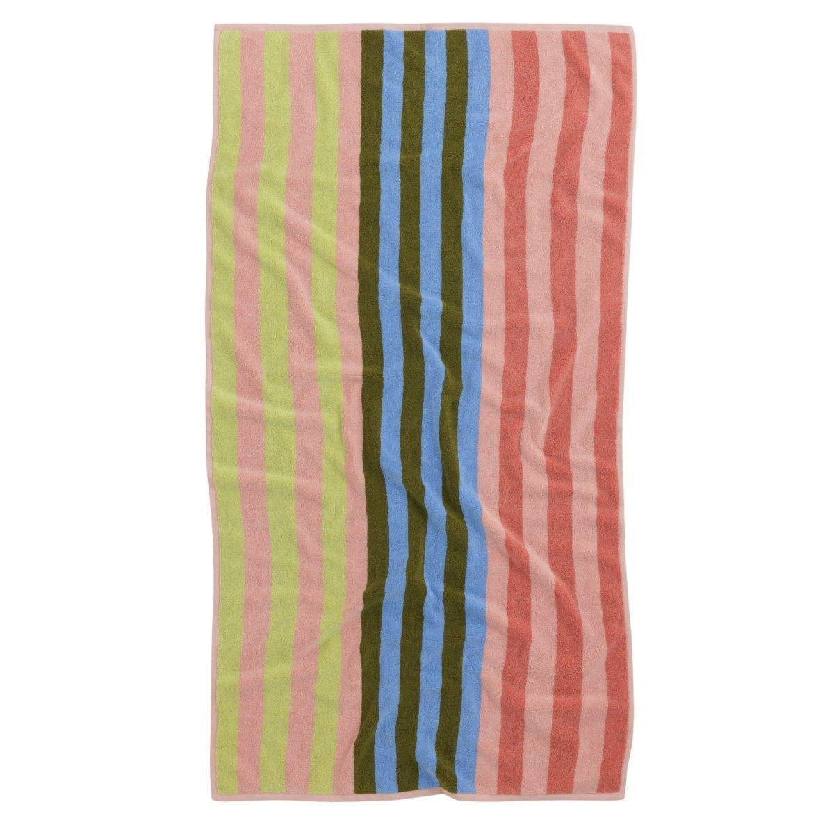 Baggu Bath Towel in Sherbet Stripe - Getoutside Shoes