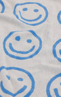 Baggu Bath Towel in Sky Blue Happy - Getoutside Shoes