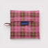 Baggu Big Baggu in Azalea Pink Tartan - Getoutside Shoes